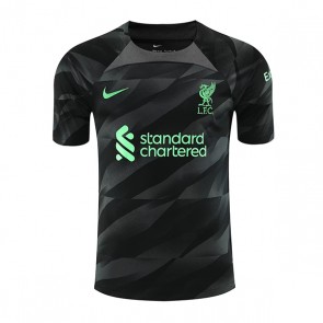 Liverpool Bramkarskie Koszulka Wyjazdowych 2023-24 Krótki Rękaw